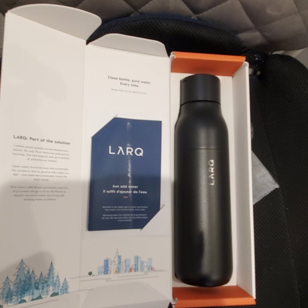 LARQ SELF CLEANING WATER BOTTLE